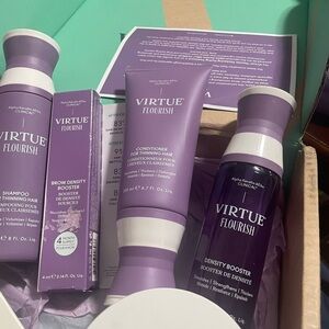 Virtue Flourish Hair Care Set For Thinning Hair $300 Value